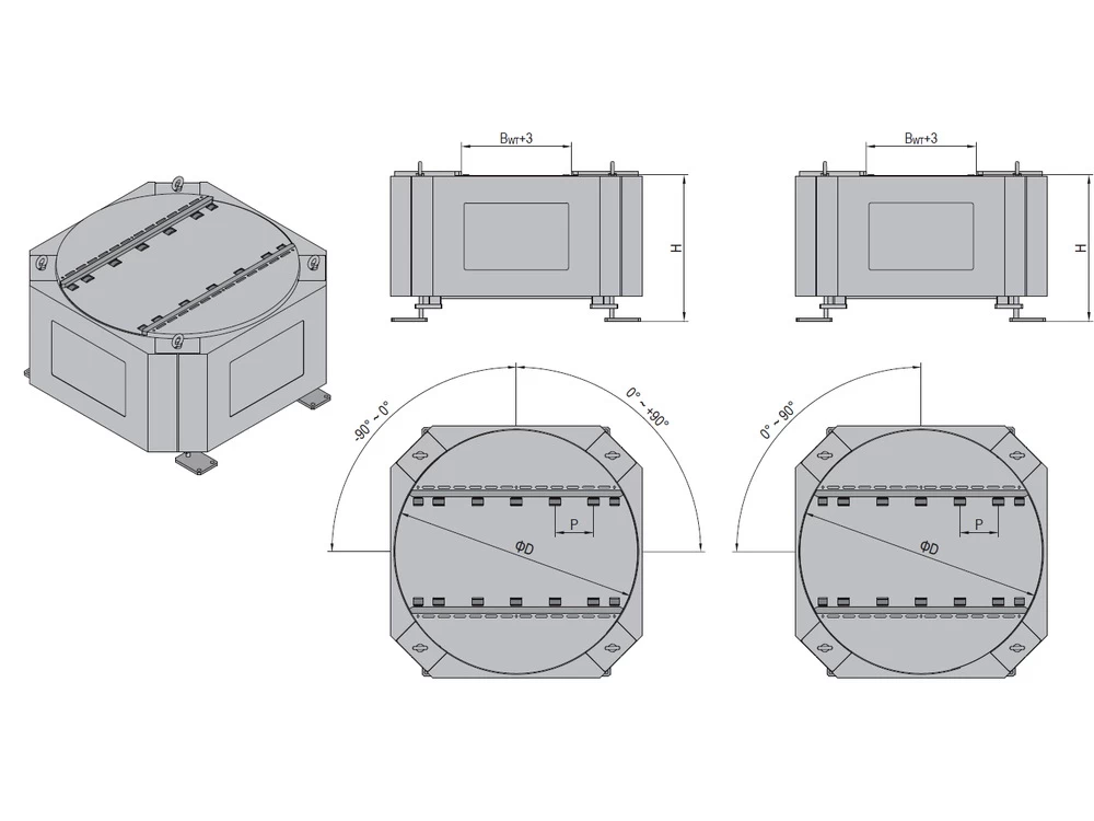 600 kg Rotate Unit industrial conveyor product