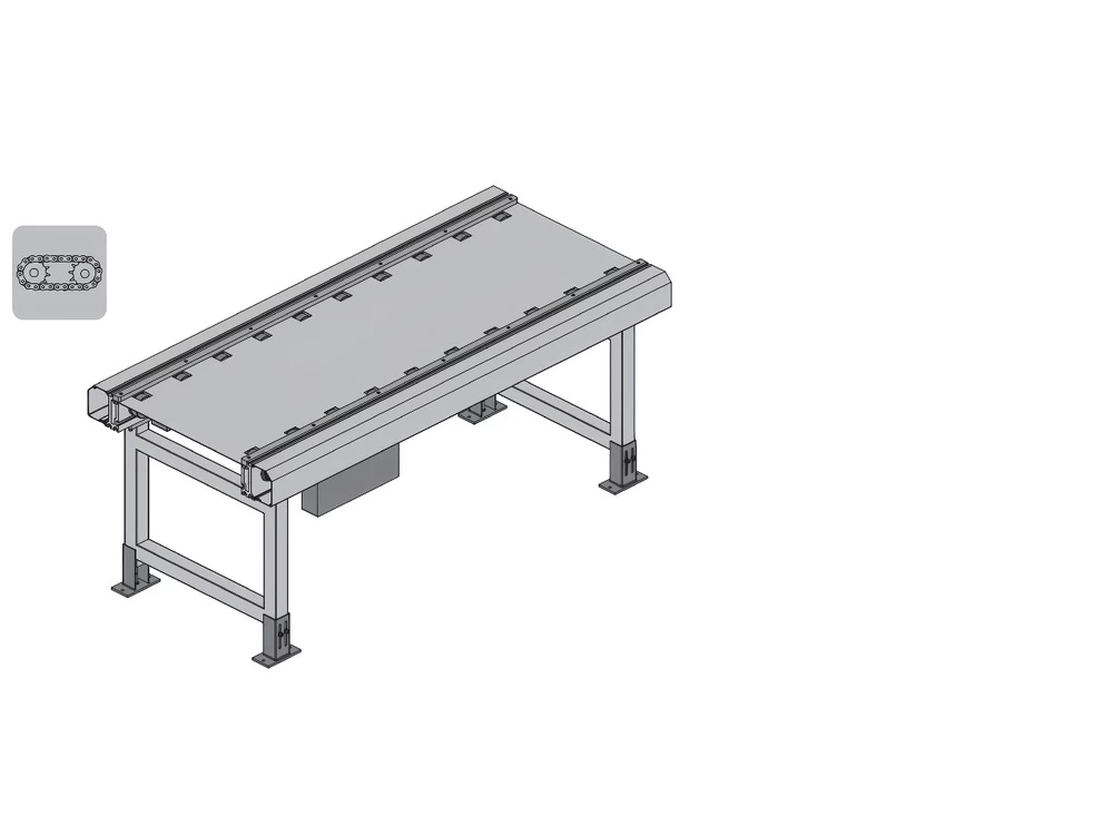 PCS5 CH1 Cantilever Chain-Drive Pallet Conveyor industrial conveyor product