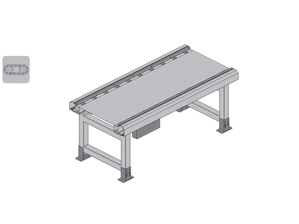 PCS5 CH2 Double-Support Chain-Drive Pallet Conveyor industrial conveyor product