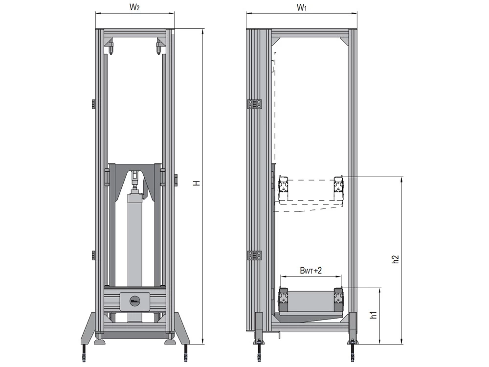 30 kg Lift Unit industrial conveyor product