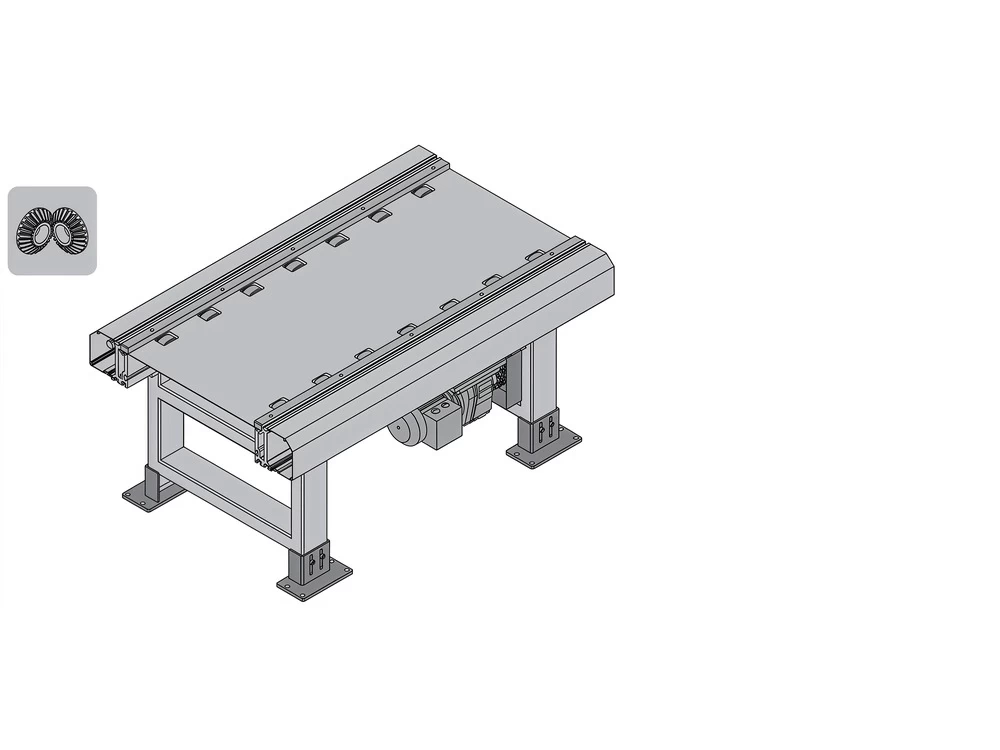 PCS5 BG1 Cantilever Bevel-Gear Pallet Conveyor industrial conveyor product