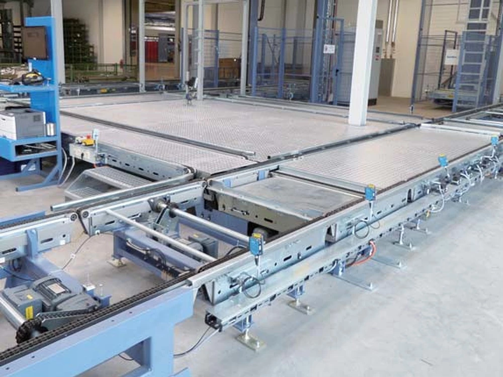 Automated Pallet Conveyor System industrial conveyor product
