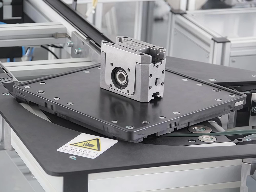 WP2 Pallet product view 1 for industrial conveying