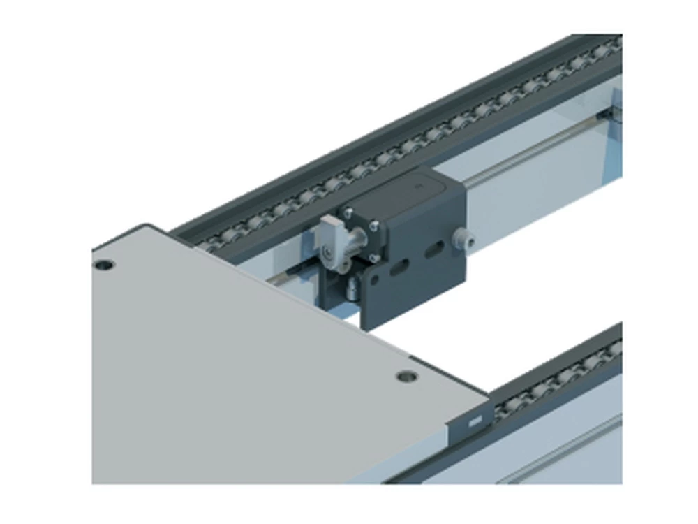 ZDQC32-120 Buffered Stopper product view 2 for industrial conveying