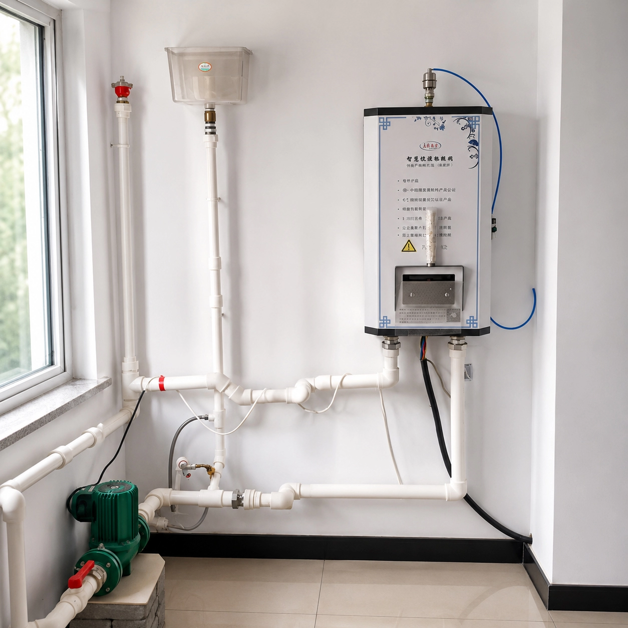 Smart IoT Wall-Mounted Heating System