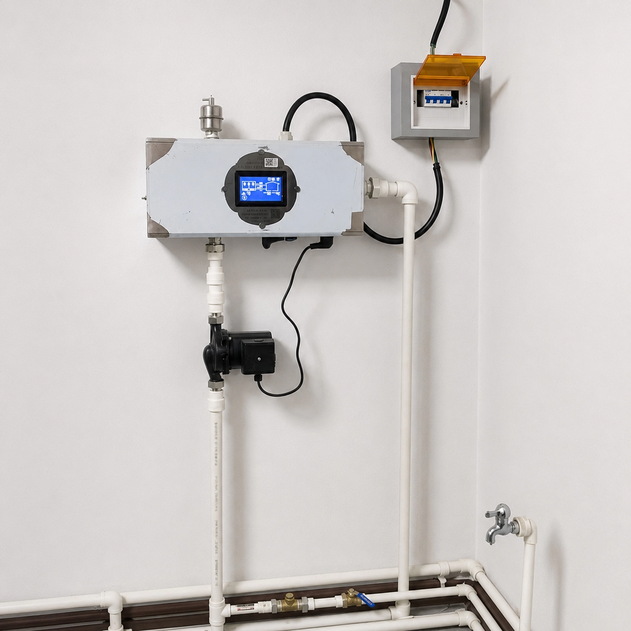 Smart IoT Wall-Mounted Heating System