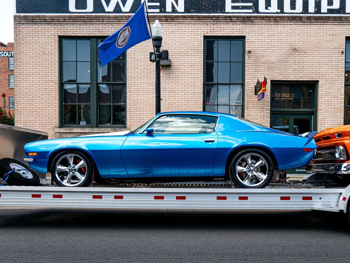 Vintage Vehicles Ready For Overseas Shipping