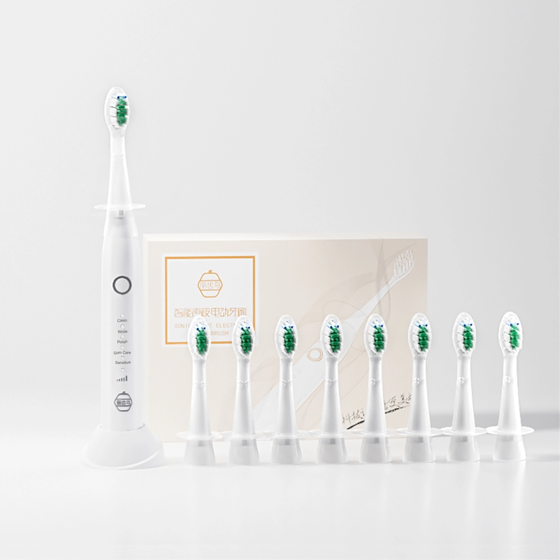CD-5166 Ligu Bird Soft Rubber Electric Toothbrush