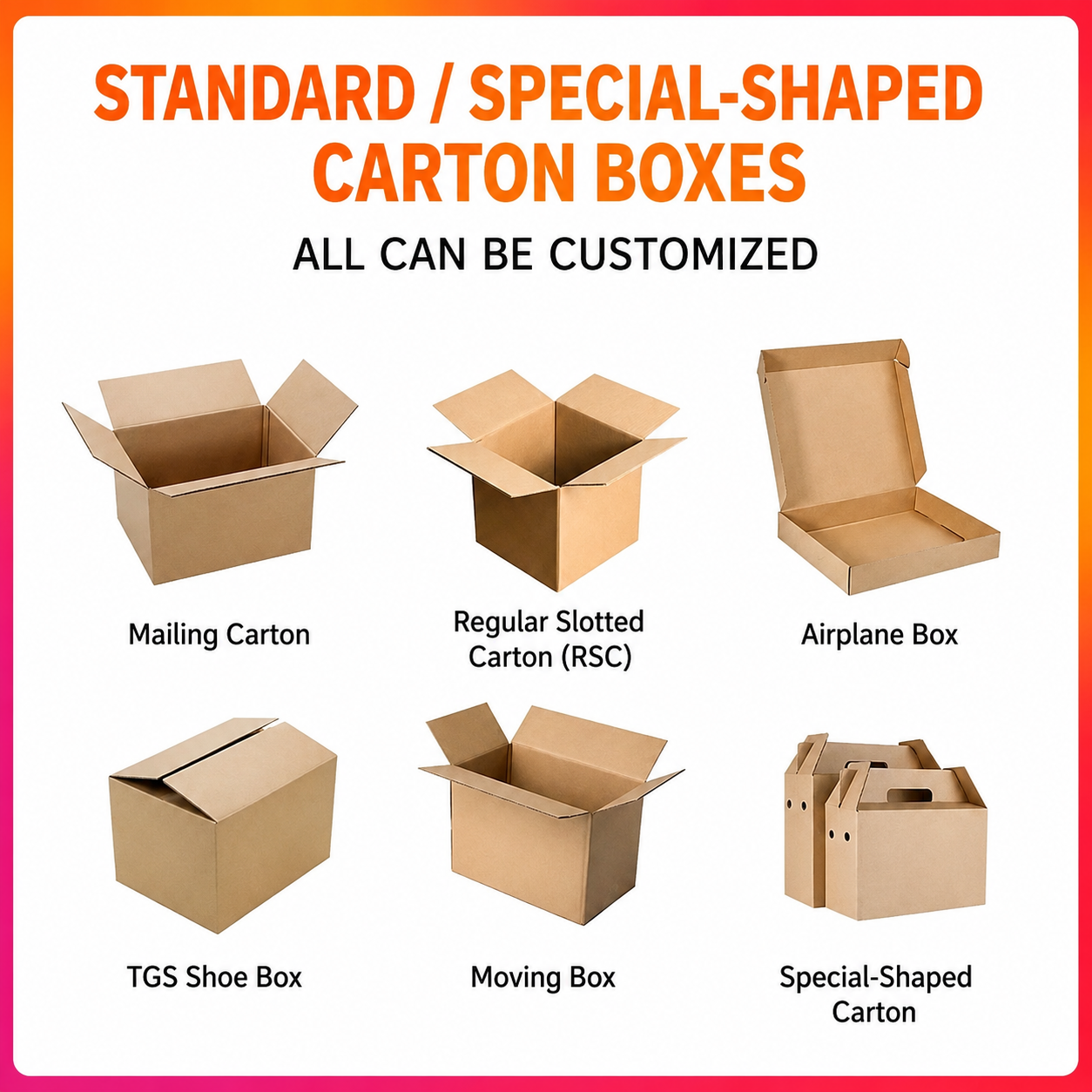 Custom Corrugated Cartons & Special-Shaped Boxes - main product view