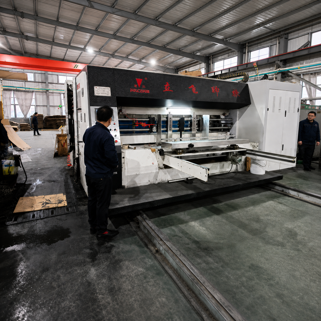 High-Speed Two-Color Flexo Printer Slotter - main product view