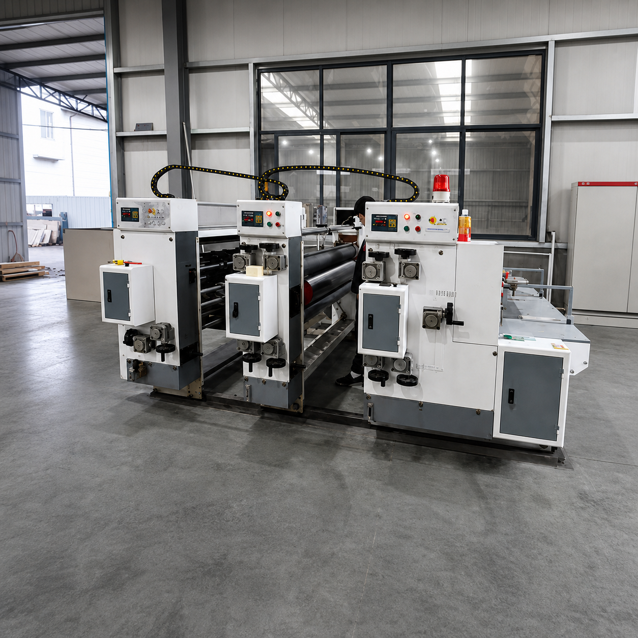 High-Speed Water-Based Corrugated Board Printing Press - main product view
