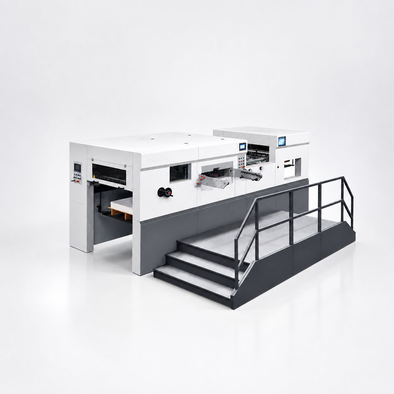 Semi-Automatic Platen Die-Cutting Machine - main product view