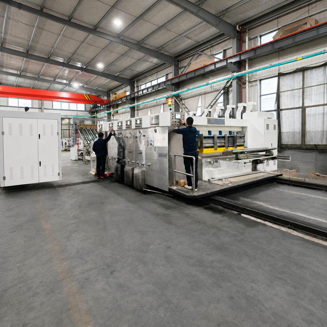 Three-Color Flexo Printer Slotter Die Cutter - main product view