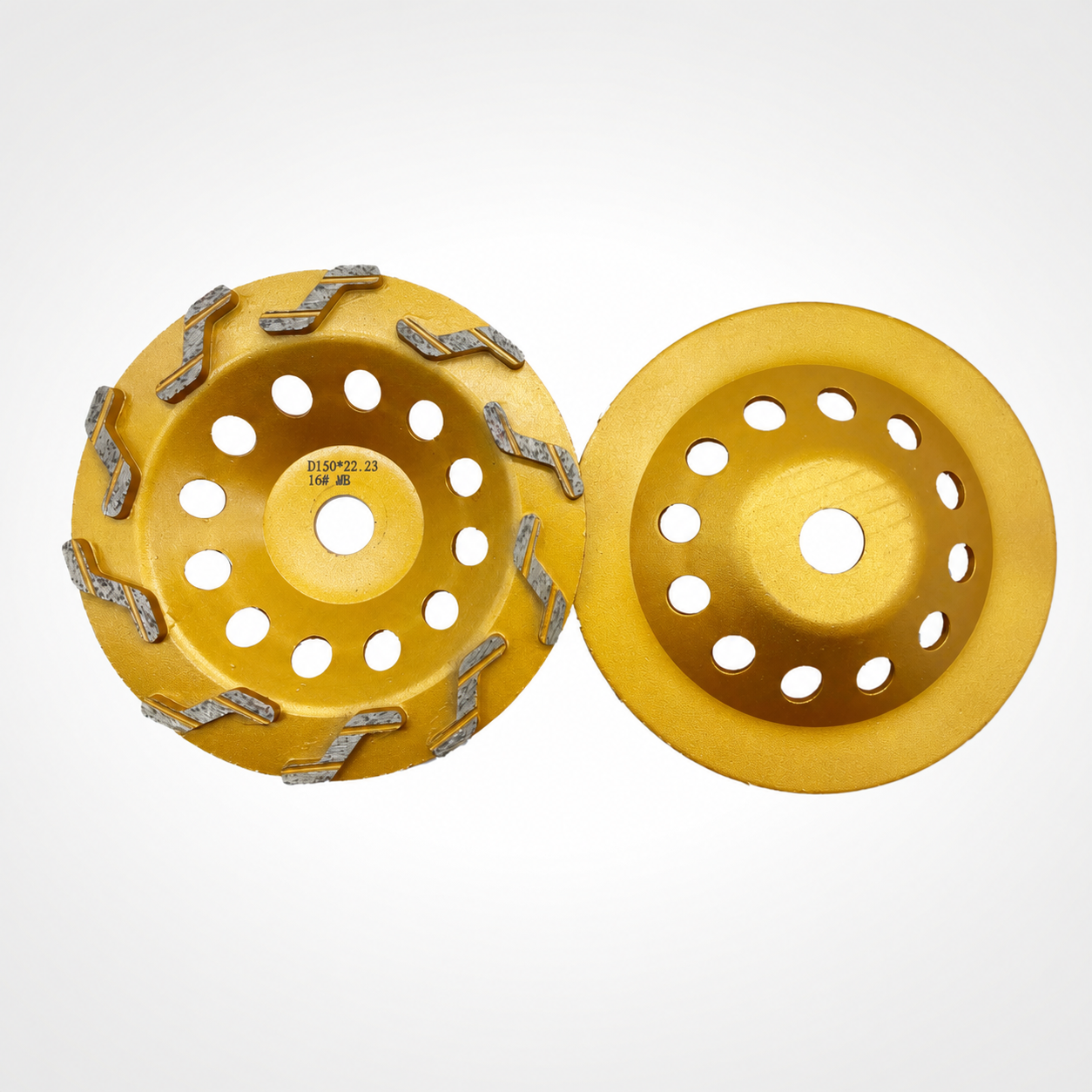 ZH-AY38 diamond cup wheel grinding plate square product image