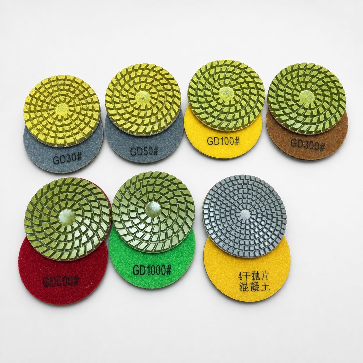 ZH-HY01 wet diamond resin polishing pad square product image