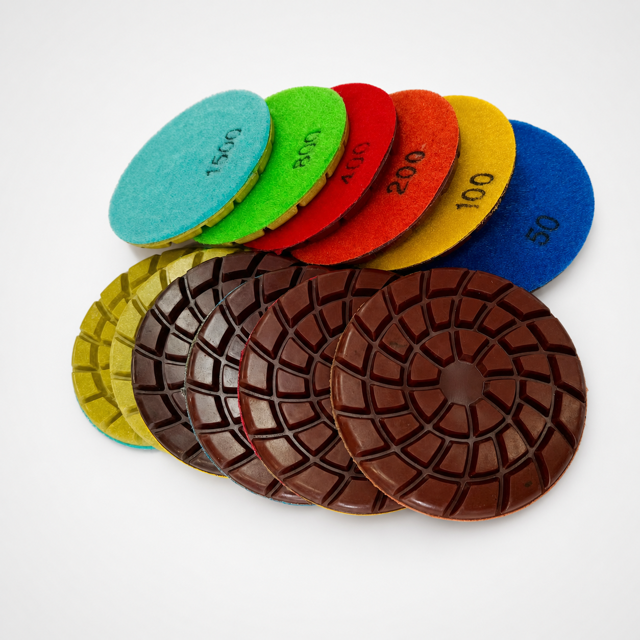 ZH-HY05 wet diamond resin polishing pad square product image