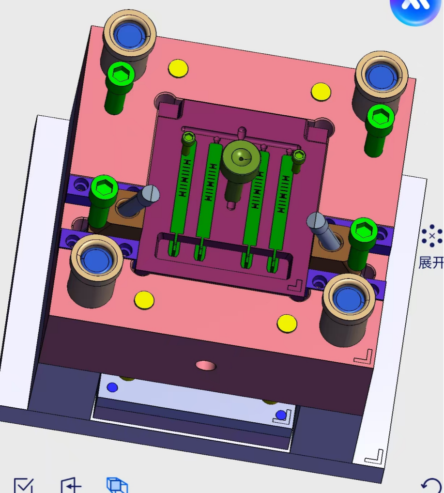 Customized plastic molds of various types