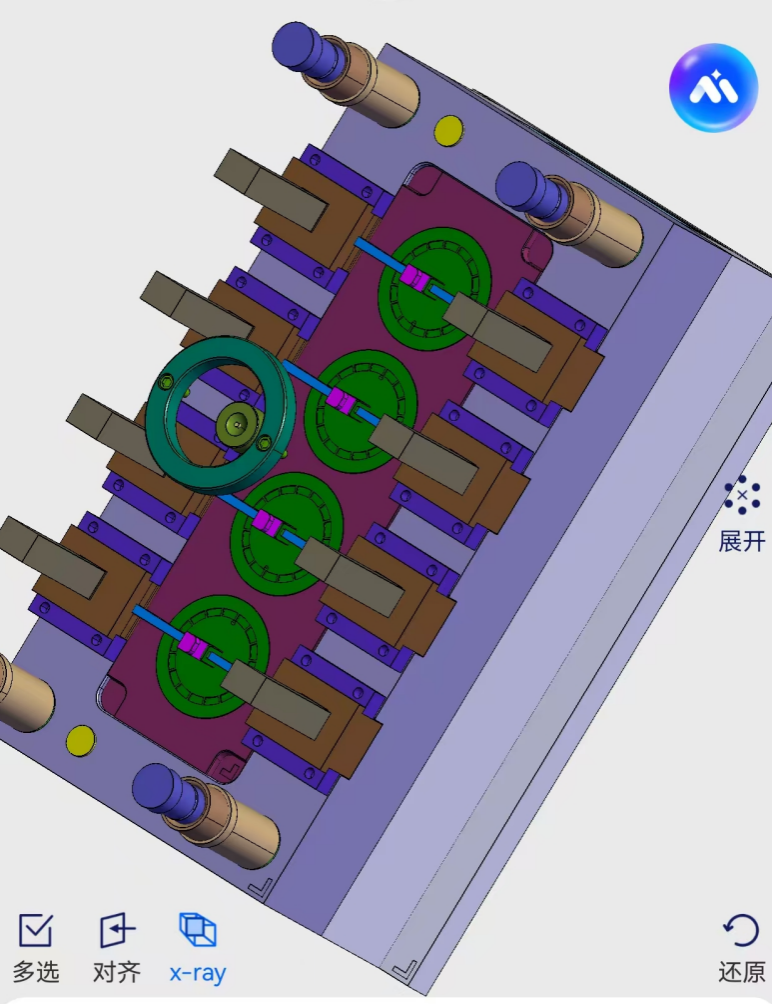 Customized plastic molds of various types
