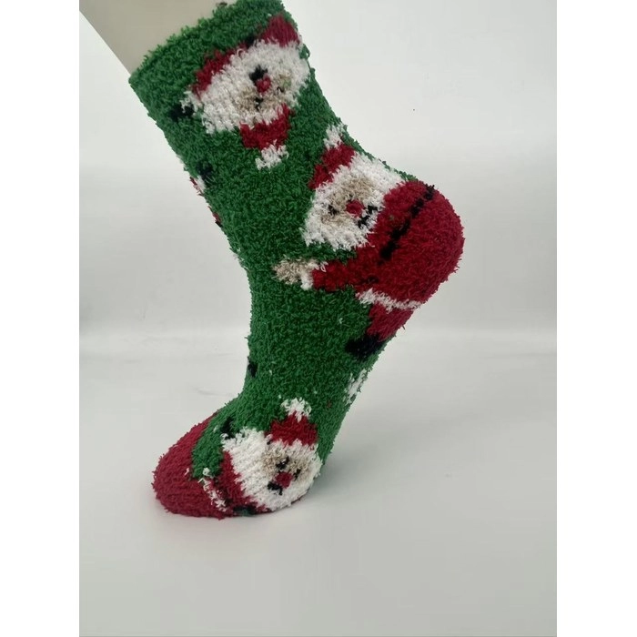 Christmas Half-Fleece Socks | Soft Cozy Holiday Socks