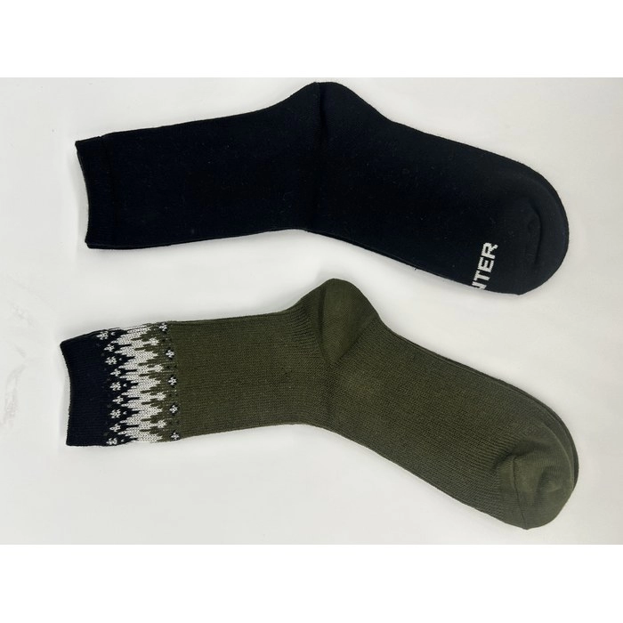 Cotton Double-Needle Socks | Durable Everyday Cotton Socks