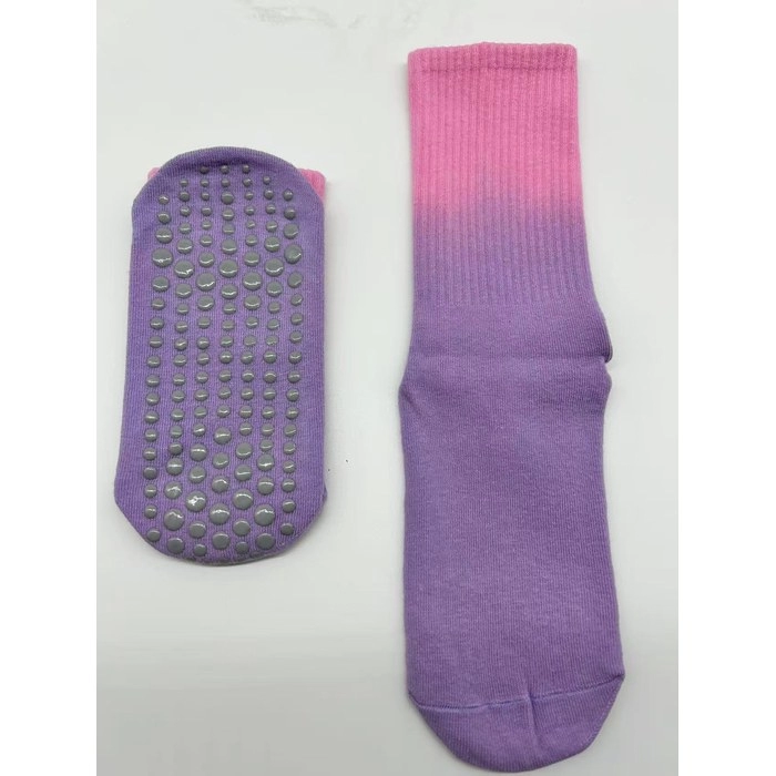 Tie-Dye Yoga Socks | Non-Slip Silicone Grip Studio Socks