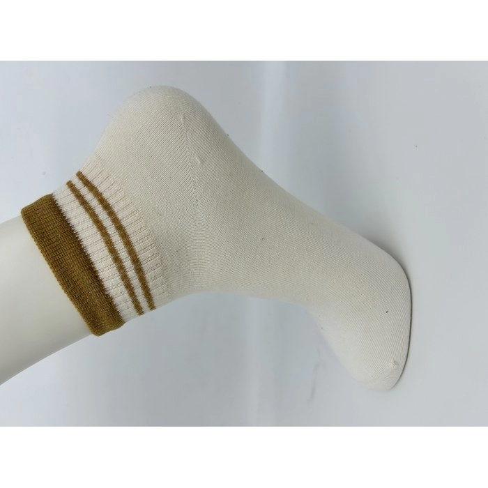 Striped Quarter Socks | Classic Casual Crew Socks