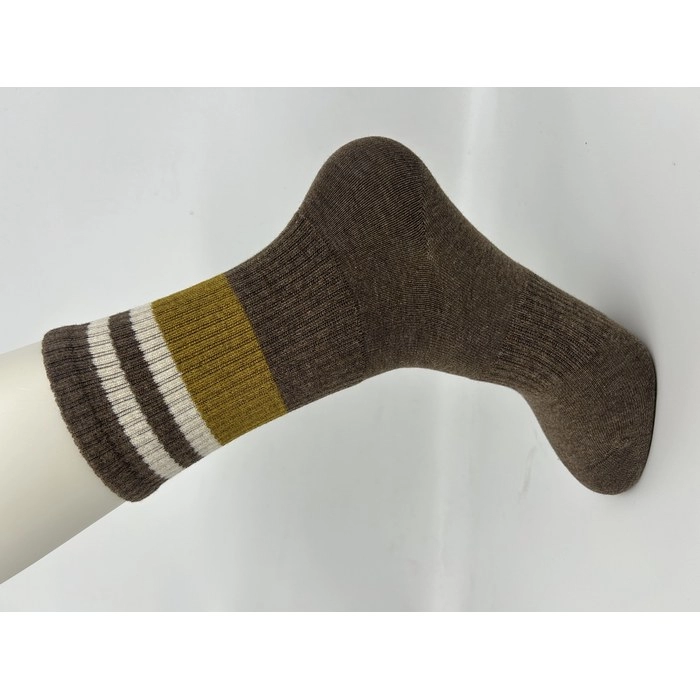 Striped Crew Socks | All-Season Casual Mid-Calf Socks