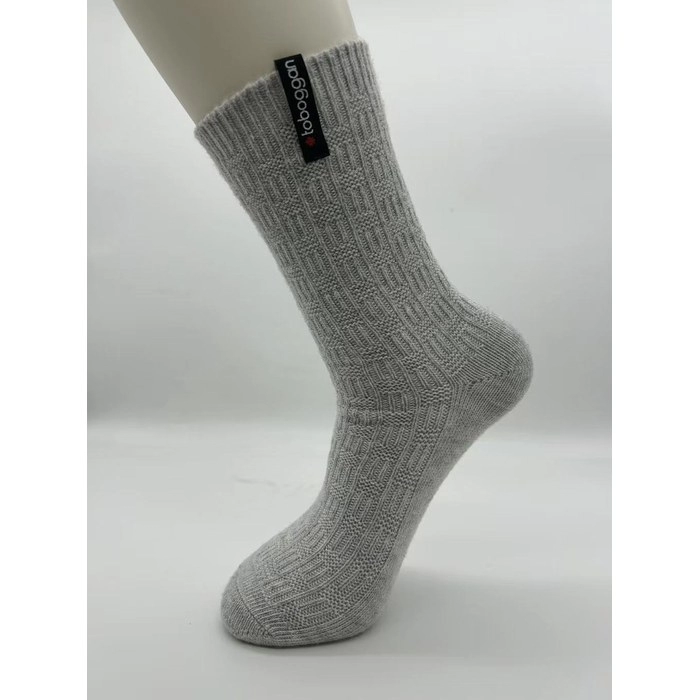 Women's Double-Needle Wool Socks | Warm Cozy Winter Socks