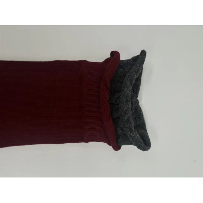 Double-Layer Ribbed Socks | Warm Thick Knit Crew Socks