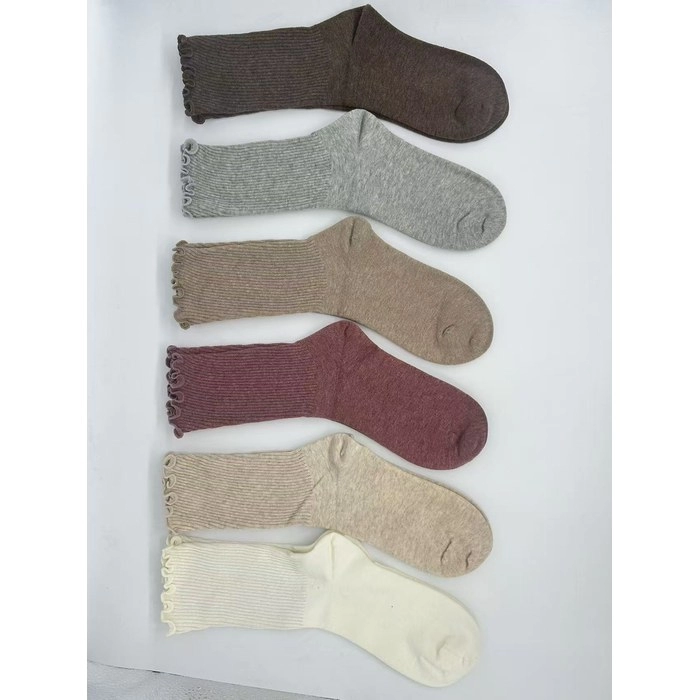Rolled-Cuff Slouch Socks | Trendy Stacked Loose Knit Socks