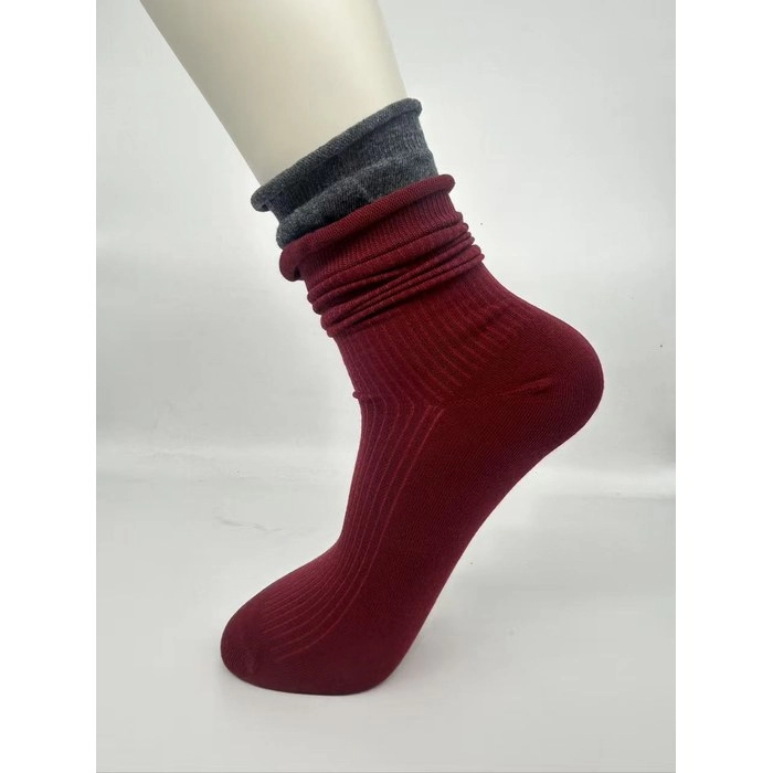 Double-Layer Ribbed Socks | Warm Thick Knit Crew Socks