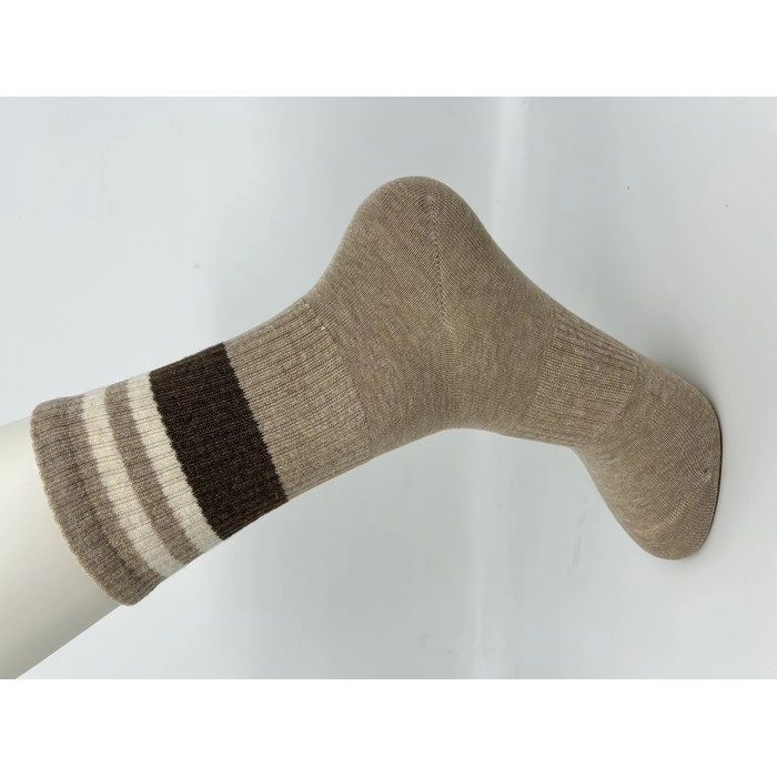 Striped Crew Socks | All-Season Casual Mid-Calf Socks