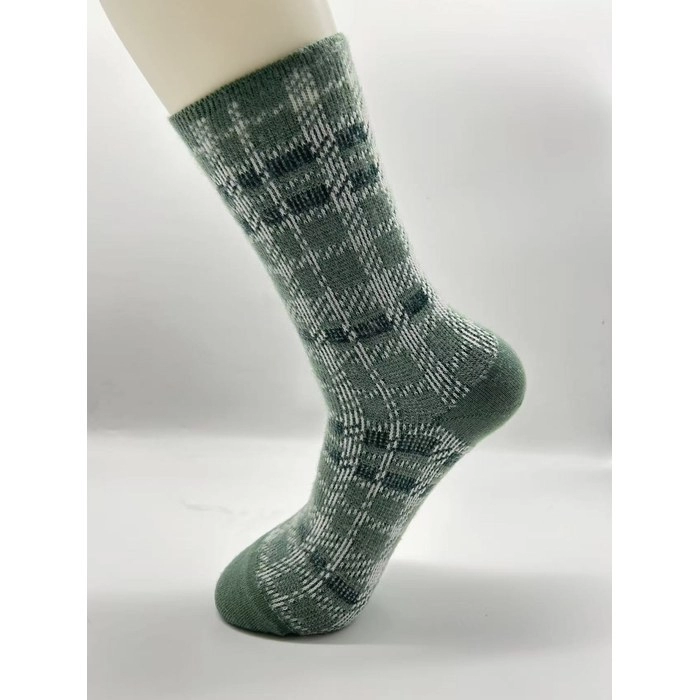 Double-Needle Wool Socks | Warm Anti-Pilling Merino Blend Socks