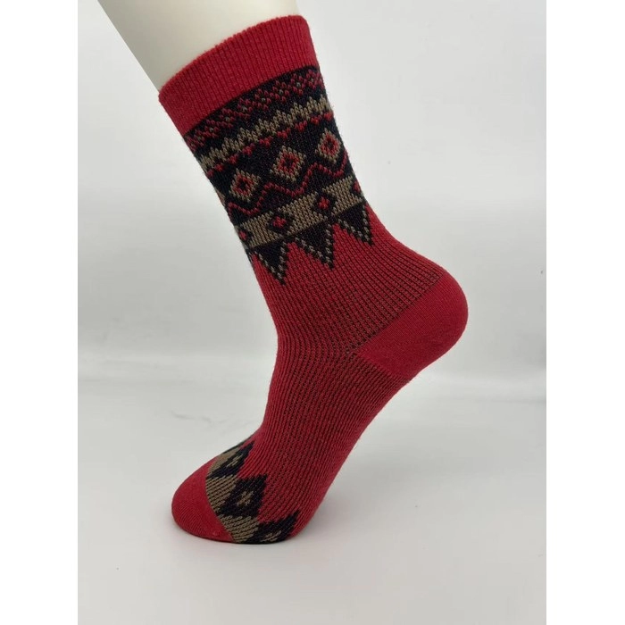Double-Needle Wool Socks | Warm Anti-Pilling Merino Blend Socks