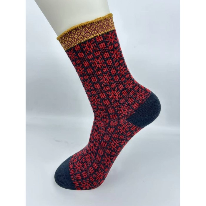 Double-Needle Wool Socks | Warm Anti-Pilling Merino Blend Socks