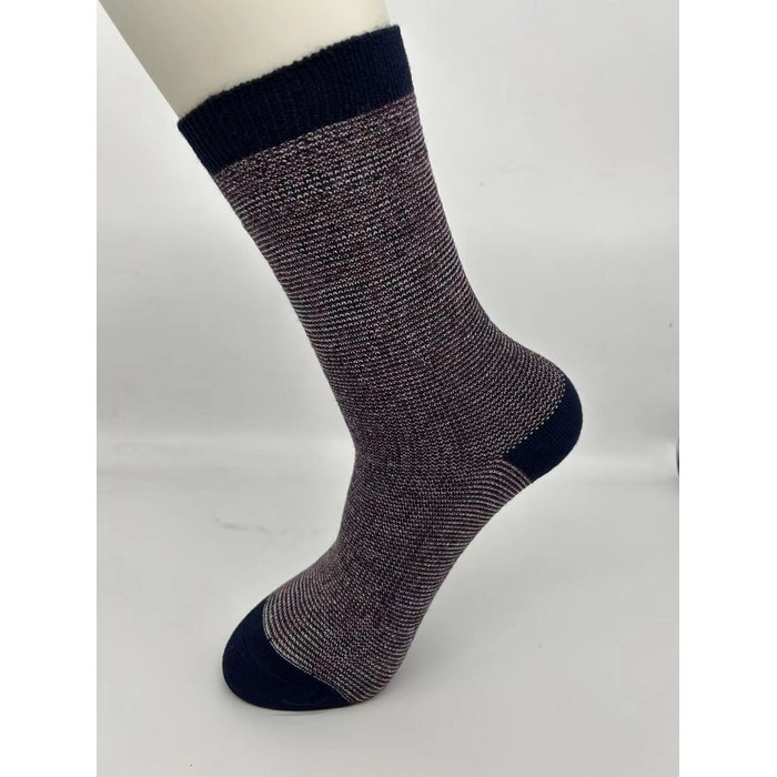 Double-Needle Wool Socks | Warm Anti-Pilling Merino Blend Socks