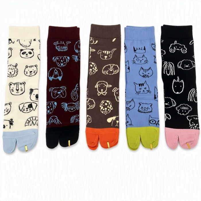 Split-Toe Socks | Five-Toe Yoga & Comfort Socks