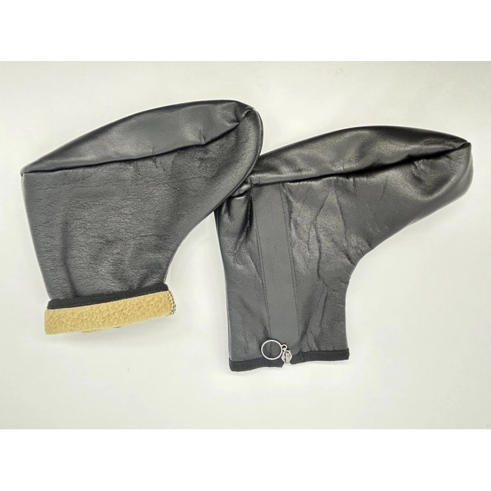 Leather-Bottom Worship Socks | Religious & Prayer Slipper Socks