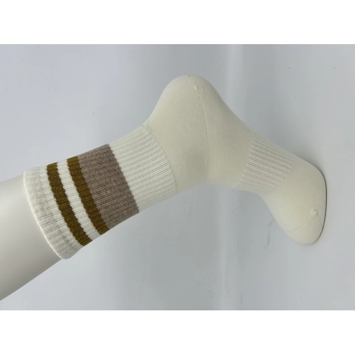Striped Crew Socks | All-Season Casual Mid-Calf Socks