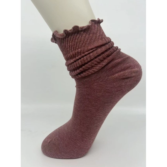 Rolled-Cuff Slouch Socks | Trendy Stacked Loose Knit Socks