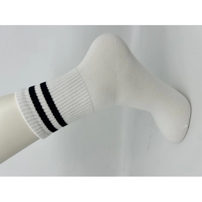 Striped Crew Socks | All-Season Casual Mid-Calf Socks