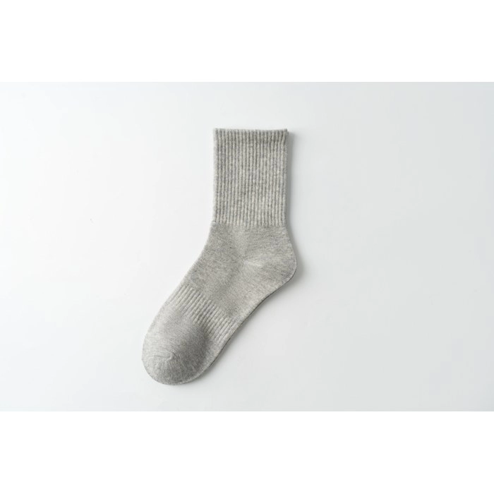 Unisex Black White Grey Sports Socks | Neutral Performance Crew Socks
