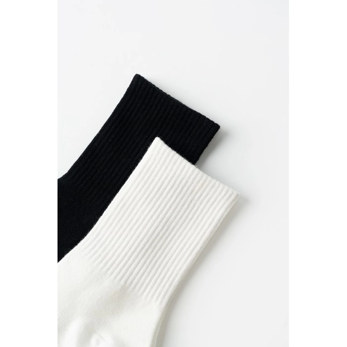 Unisex Black White Grey Sports Socks | Neutral Performance Crew Socks
