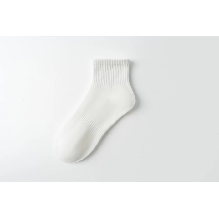 Unisex Black White Grey Sports Socks | Neutral Performance Crew Socks