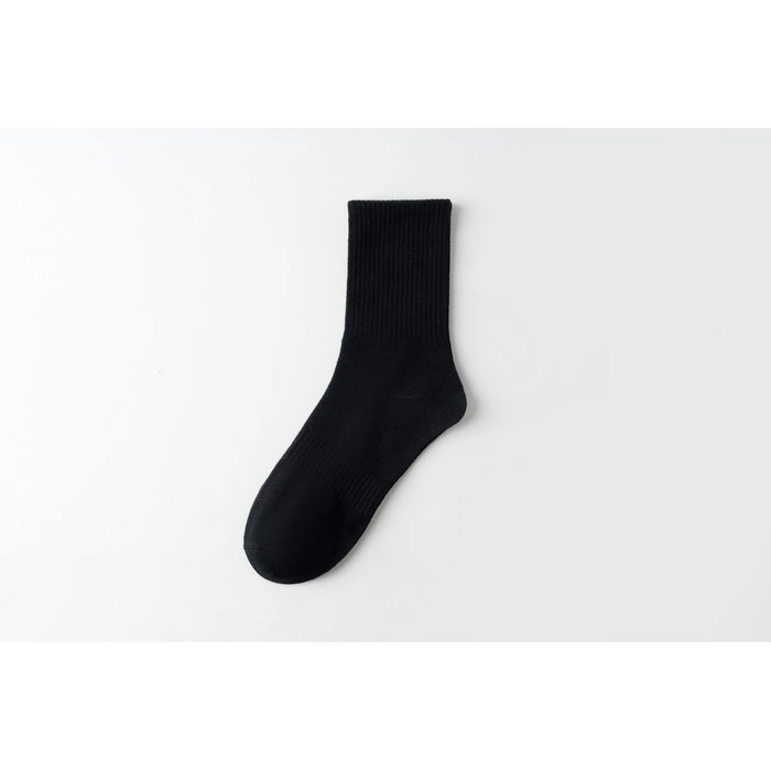 Unisex Black White Grey Sports Socks | Neutral Performance Crew Socks