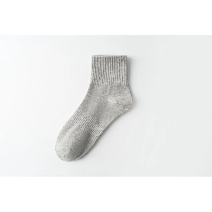 Unisex Black White Grey Sports Socks | Neutral Performance Crew Socks