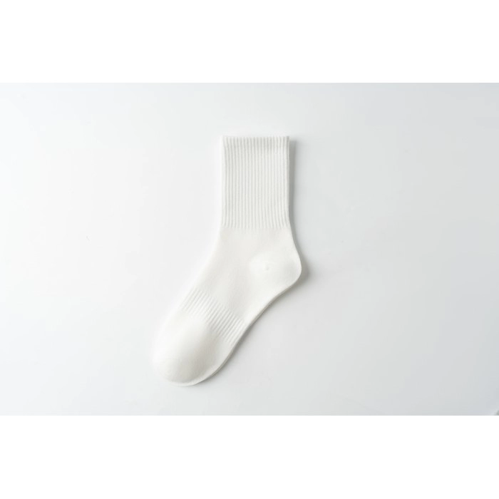 Unisex Black White Grey Sports Socks | Neutral Performance Crew Socks