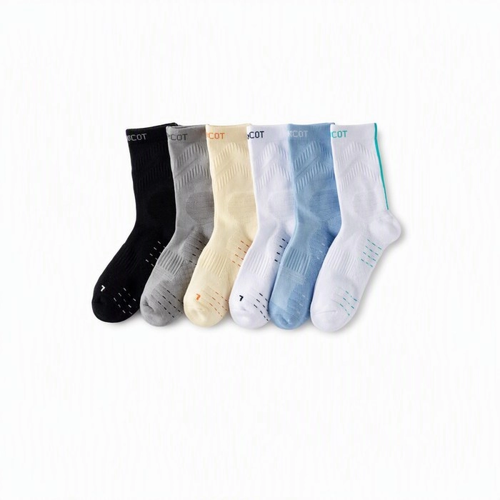 Men's Basketball Socks | High-Cut Cushioned Performance Crew Socks