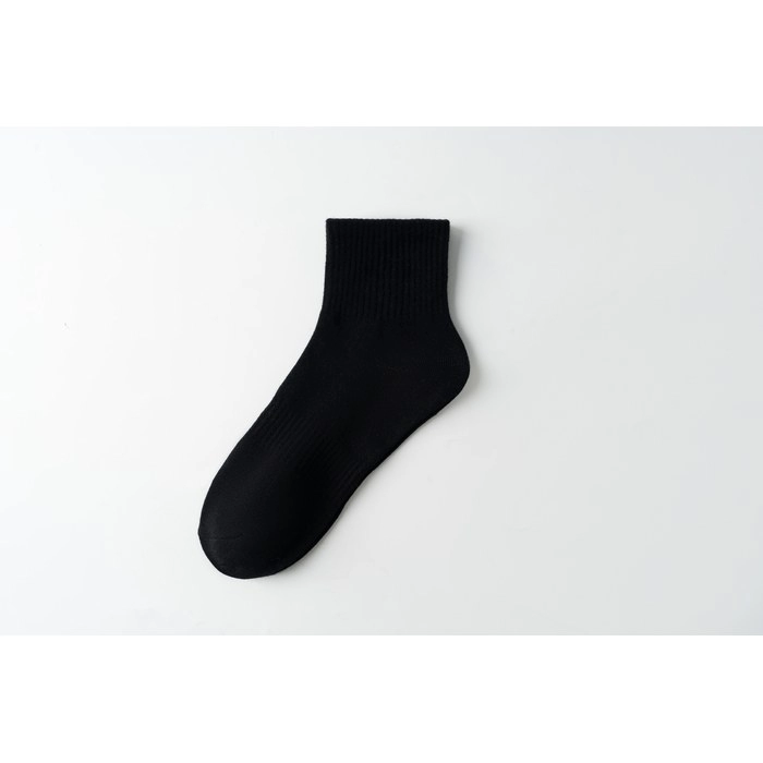 Unisex Black White Grey Sports Socks | Neutral Performance Crew Socks