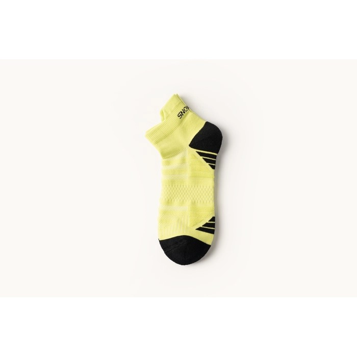 Men's Running No-Show Socks | Cushioned Breathable Athletic Footies